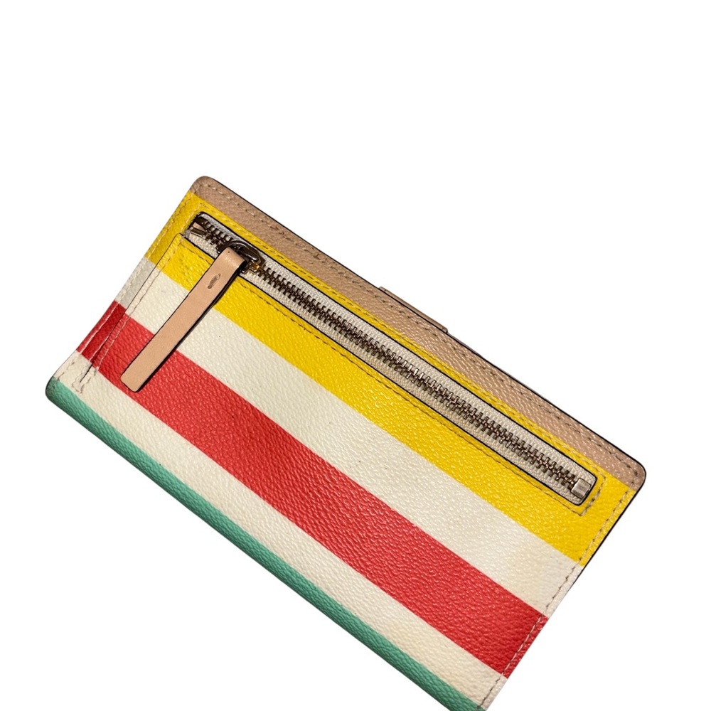 Colorful Striped Kate Spade Wallet - Picture 3 of 3